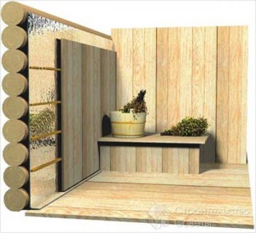 Обшивка бани вагонкой внутри. Поэтапное описание монтажа вагонки внутри бань