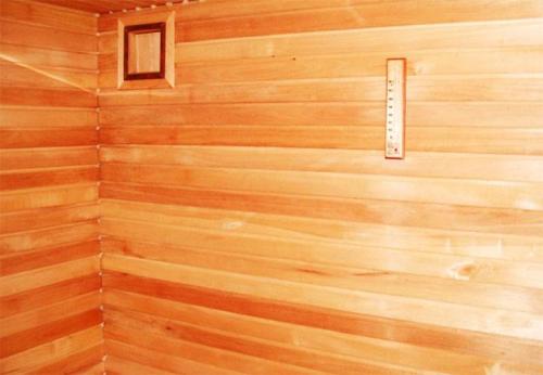 Отделка бани внутри вагонкой своими руками. Вагонка - универсальный пиломатериал для отделки бани