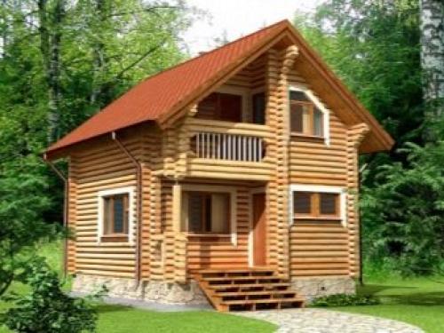 Особенности планировки бани с мансардой размером 3 на 6 м. Специфичность компактных проектов домов-бань с мансардой 21