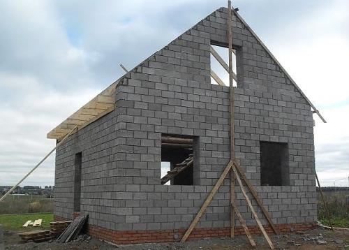 Сколько нужно блоков на дом 8 н.  Жилой дом