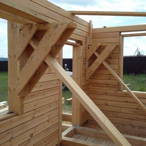 Сколько кубов леса надо на дом размером 10х10. Определение требуемого количества кубометров пиломатериала 02