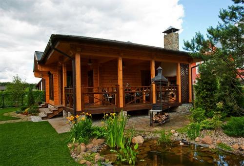 Баня со стеклянной беседкой. Баня совмещенная с беседкой: варианты проектов, материалы, размеры, оформление