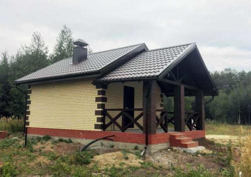 Проект бани с террасой из кирпича. Баня из кирпича: 100 фото проектов и лучших вариантов планировок. Особенности конструкции и все этапы строительства