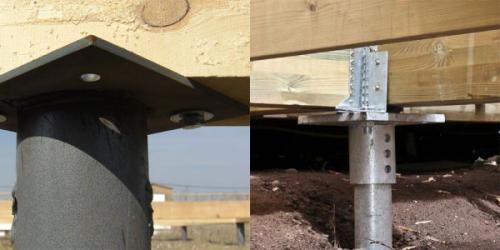 Как правильно крепить брус к свайному фундаменту. Как крепить брус к фундаменту