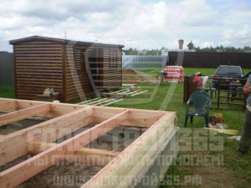 Как крепить первый венец бруса к фундаменту. Крепление обвязки из бруса на ленточный фундамент