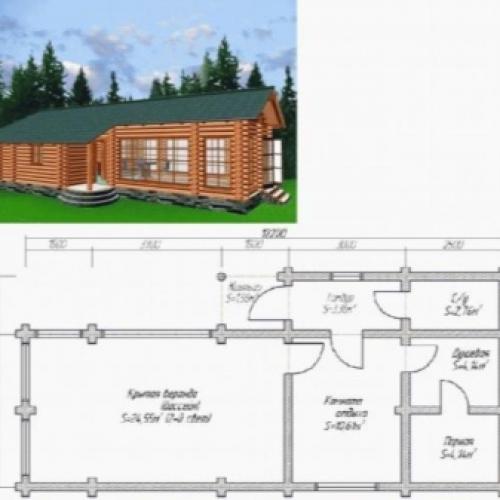 Дизайн бани с верандой. Преимущества бани с террасой, верандой 12