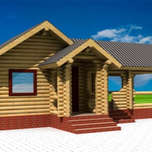 Баня с зоной отдыха. Проект 17