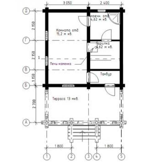 Проект бани с верандой террасой и барбекю из кирпича. Терраса и барбекю: планируем правильно