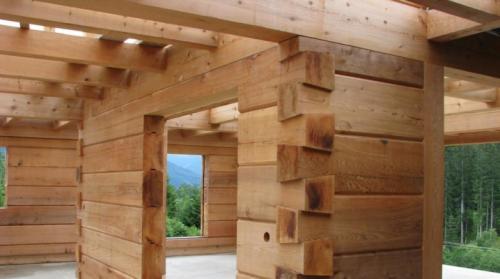 Как сделать угол дома из бруса. Особенности теплых углов из бруса