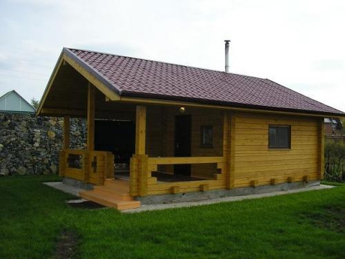 Построить баню из профилированного бруса. Профилированный брус – описание и достоинства