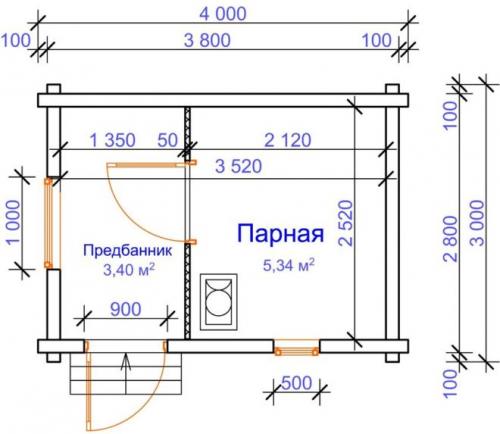Бюджетная баня своими руками. Строим бюджетную баню на даче – быстро и недорого своими руками