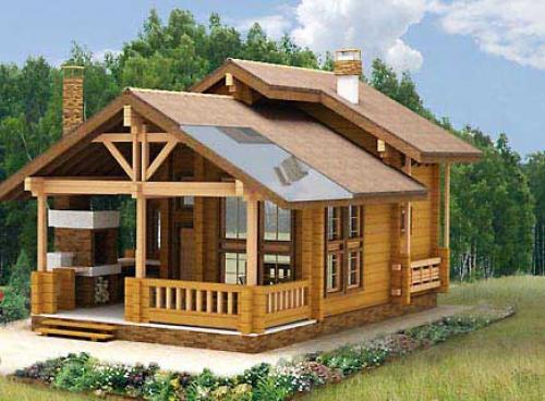 Закрытая веранда к бане. Веранда к бане своими руками: проекты, фото, идеи