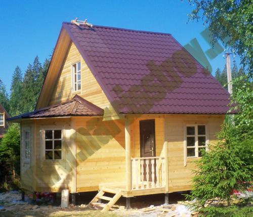 Проект бани 6х6 из бруса с мансардой. Какой может быть планировка бани 6х6 с мансардой 27