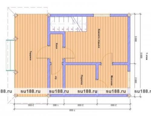 Особенности планировки бани с мансардой. Достоинства и недостатки 17