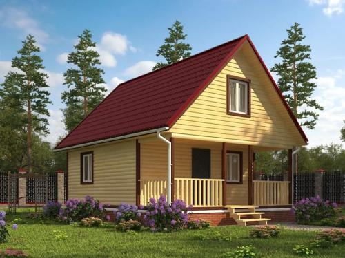 Красивые бани с мансардой. Бани с мансардой для ценителей хорошего отдыха: 230+ (Фото) Проектов (с бруса, с террасой, с верандой)