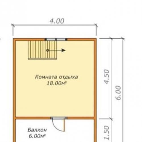Баня с мансардой размером 6х6. Что лучше 18