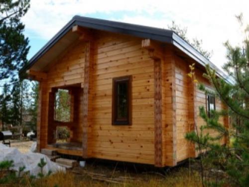 Загородная баня из старого сруба.. Электрика и водоснабжение бани 24