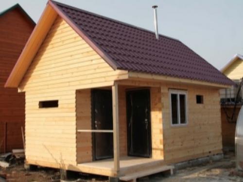 Загородная баня из старого сруба.. Электрика и водоснабжение бани 22