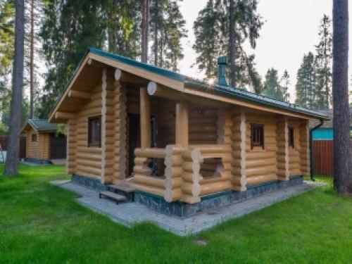 Загородная баня из старого сруба.. Электрика и водоснабжение бани 20