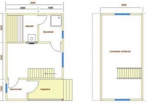Строительство бани с террасой своими руками. Выбор материала и этапы работы 04