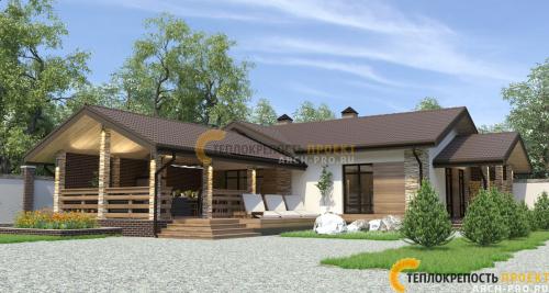 Угловая баня. Проект угловой бани: с террасой или беседкой, барбекю и бассейном