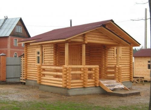 Проекты бань из бруса. Самостоятельная постройка бани из бруса