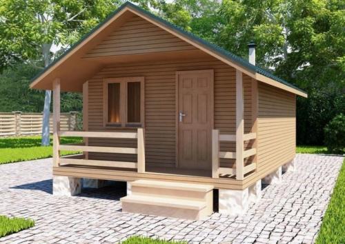 Баня 3 н.  Проект бани 3 на 4: превращение недостатка в достоинство