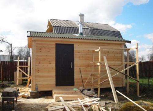 Баня 3 на 3 из бруса. Материалы