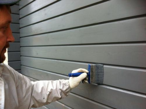 Чем покрасить баню снаружи из бруса. Антипирены 14