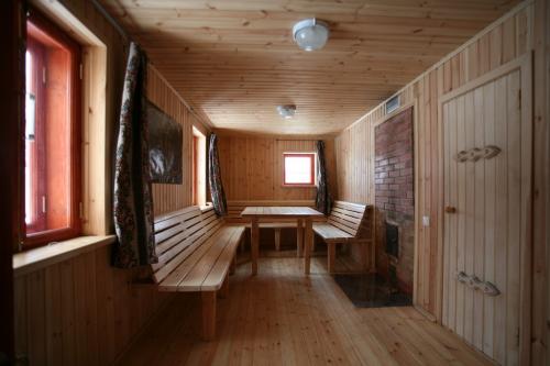 Сруб бани из бруса. Рубленные бани под ключ 26