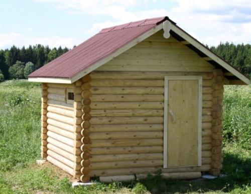 Баня 3 на 3 с предбанником. Раздельная планировка