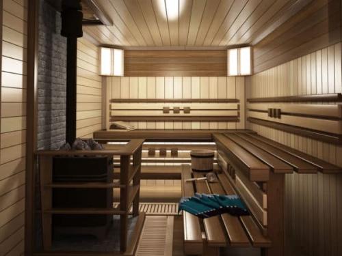 Баня 3 на 4 с мансардой. Планировка пространства