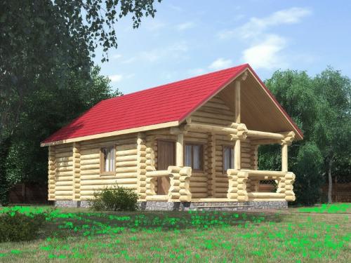 Варианты постройки бани. Баня из Дерева.