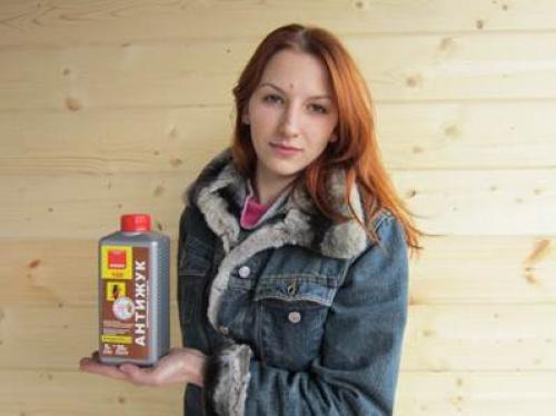 Обработка бруса снаружи дома. Лучшие производители средств 09