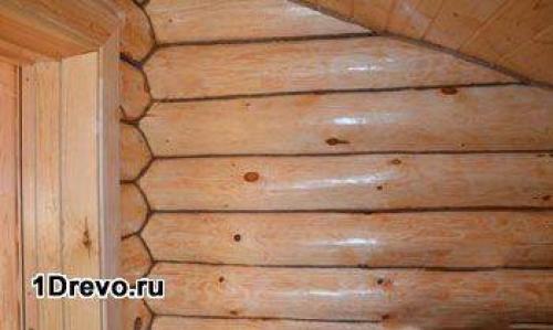 Чем покрыть бревно внутри дома. Типы окрашивающих и защитных составов