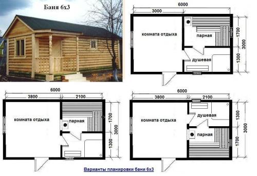 Баня из бруса 6 на 3 своими руками. Строительство бани из бруса