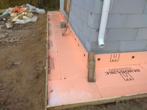 Баня на ленточном фундаменте. Выбор конструкции