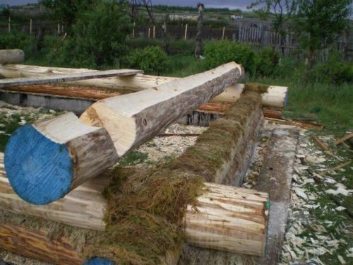 Нумерация бревен сруба. Правила раскладки бревен в срубе