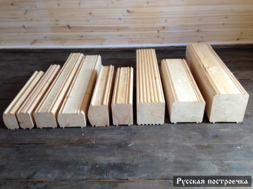 Из какого бруса лучше делать баню. Клееный брус 01