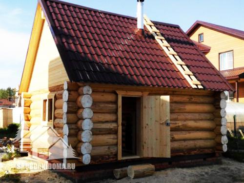 Купить сруб бани 6 н.  Сруб бани 3х6 07 Купить сруб бани 6 н.  Сруб бани 3х6 07