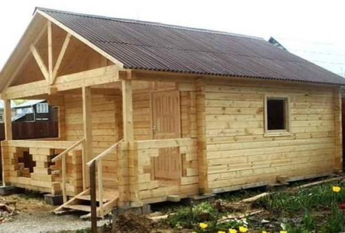 Планировка и обустройство бани размером 6х4. Материал для возведения бани