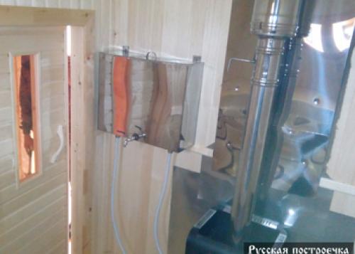 Планировка мойки и парилки отдельно в бане 3х4. Встроенная и отдельно стоящая баня 04