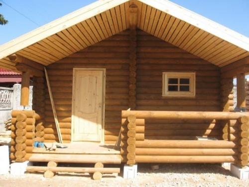 Сруб бани своими руками