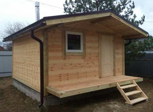 Из бруса баня. Возведения бани из бруса (пошаговая инструкция от А до Я)