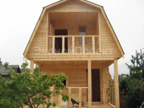 Проект бани 4 на 5 с мансардой. Баня 4х5 5 м из бруса с мансардой