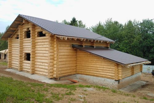 План бани 6 н.  Тип постройки и ее размещение