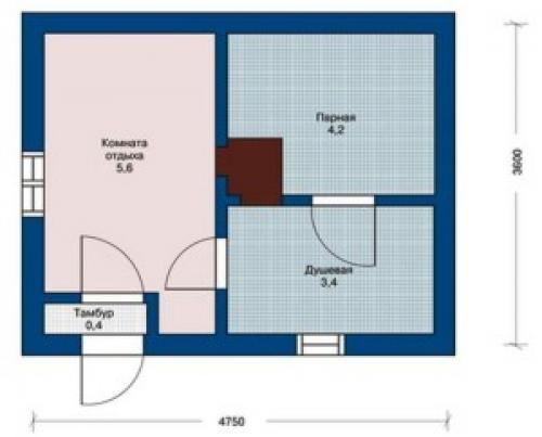 План бани 4х5 мойка и парилка отдельно. Планировка бани 4 х 5, где мойка и парилка отдельно